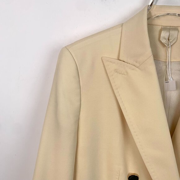 Max Mara Tailleur Sartoriale Womens Double Breasted Blazer Made In Italy - Picture 3 of 8